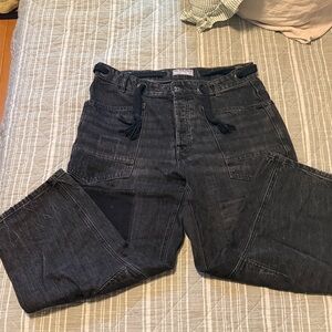 We The Free Black High Rise Women Jeans